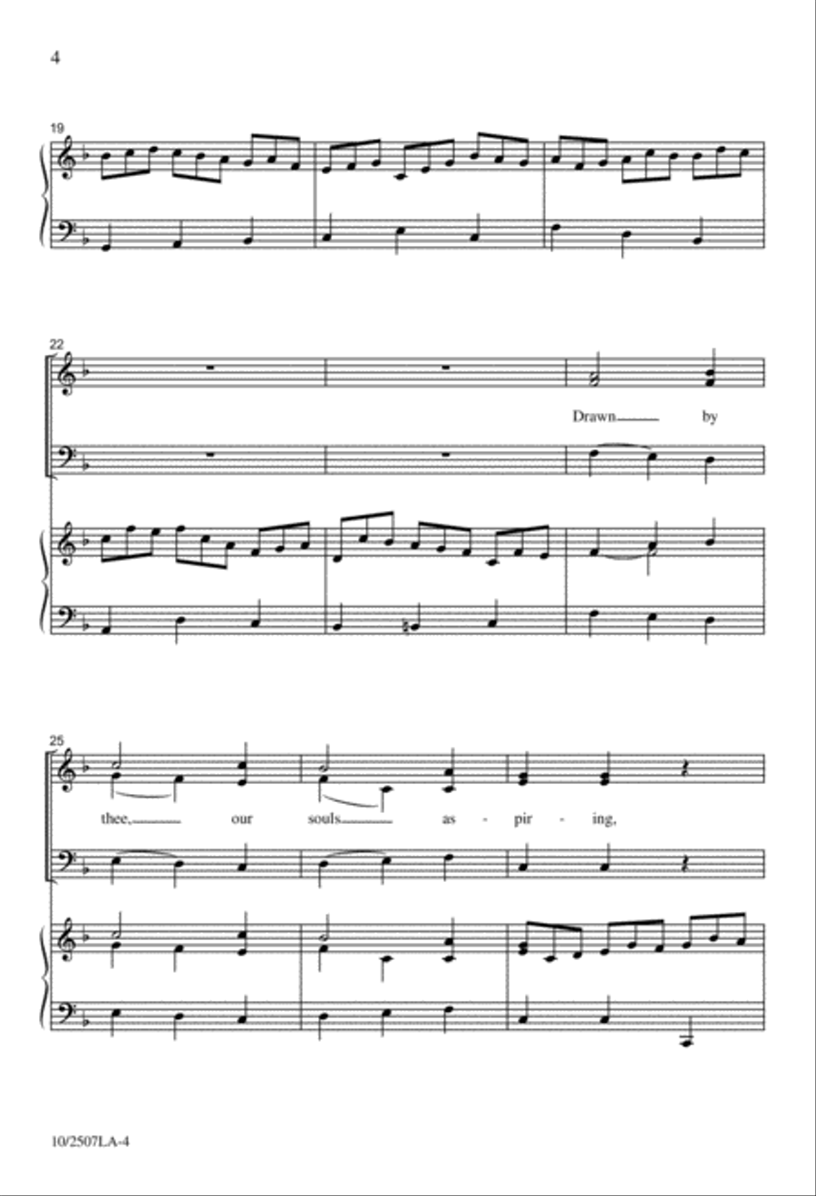 Jesu, Joy of our Desiring 3-Part scores gallery preview page 4