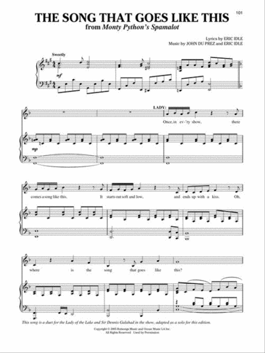 Singer's Musical Theatre Anthology – Volume 4 Voice Solo scores gallery preview page 8