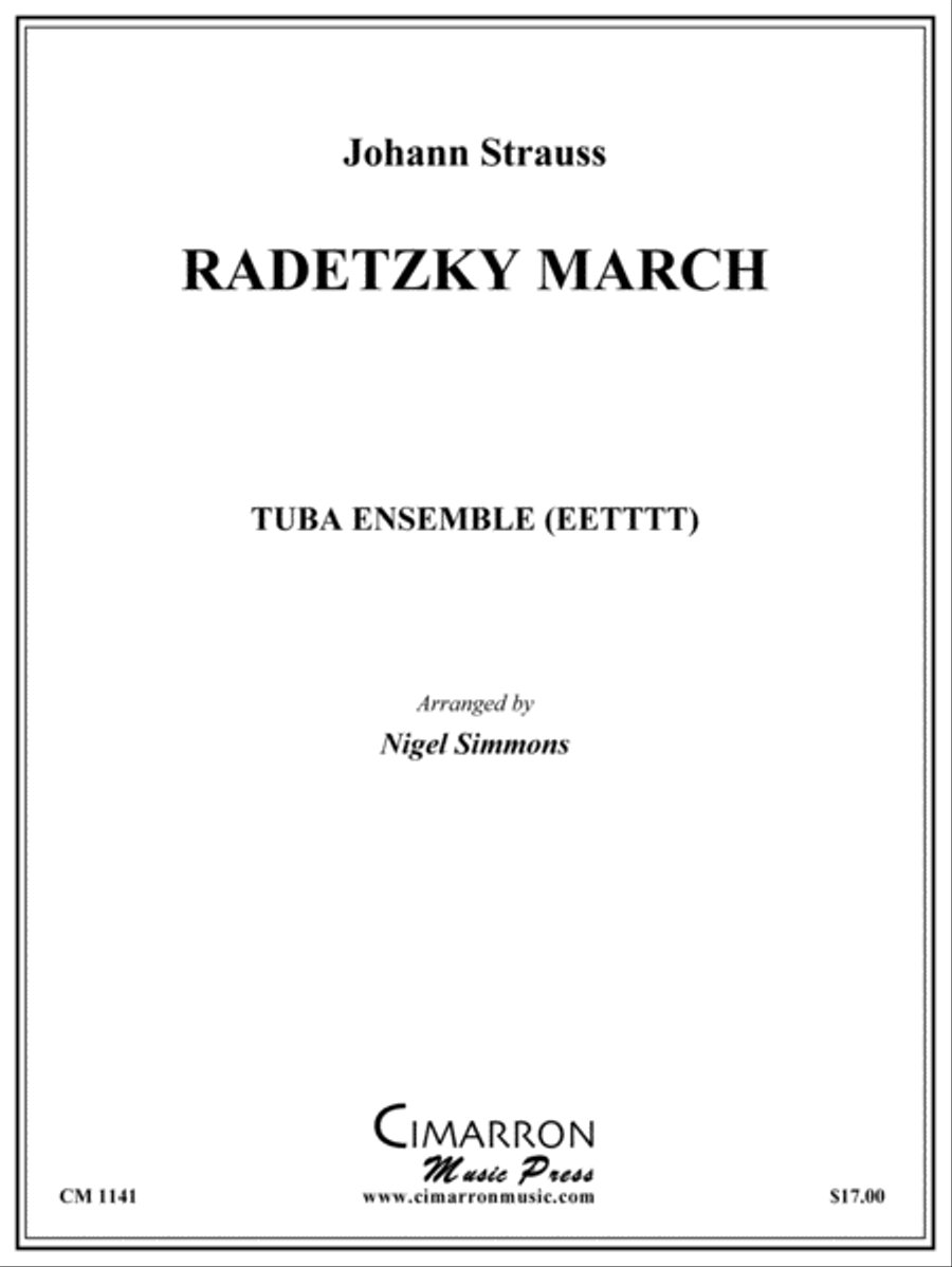 Radetzky March Large Ensemble scores gallery preview page 1