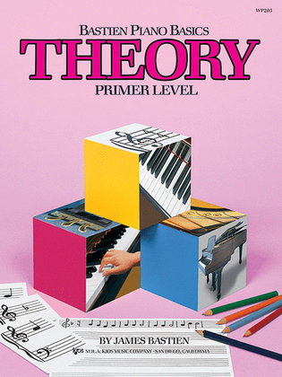 Book cover for Bastien Piano Basics, Primer, Theory