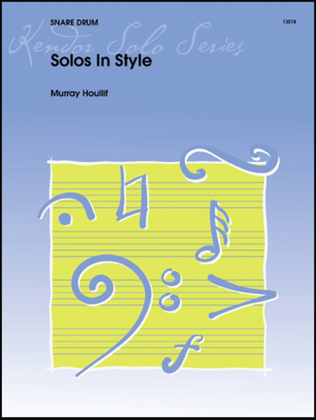 Book cover for Solos In Style