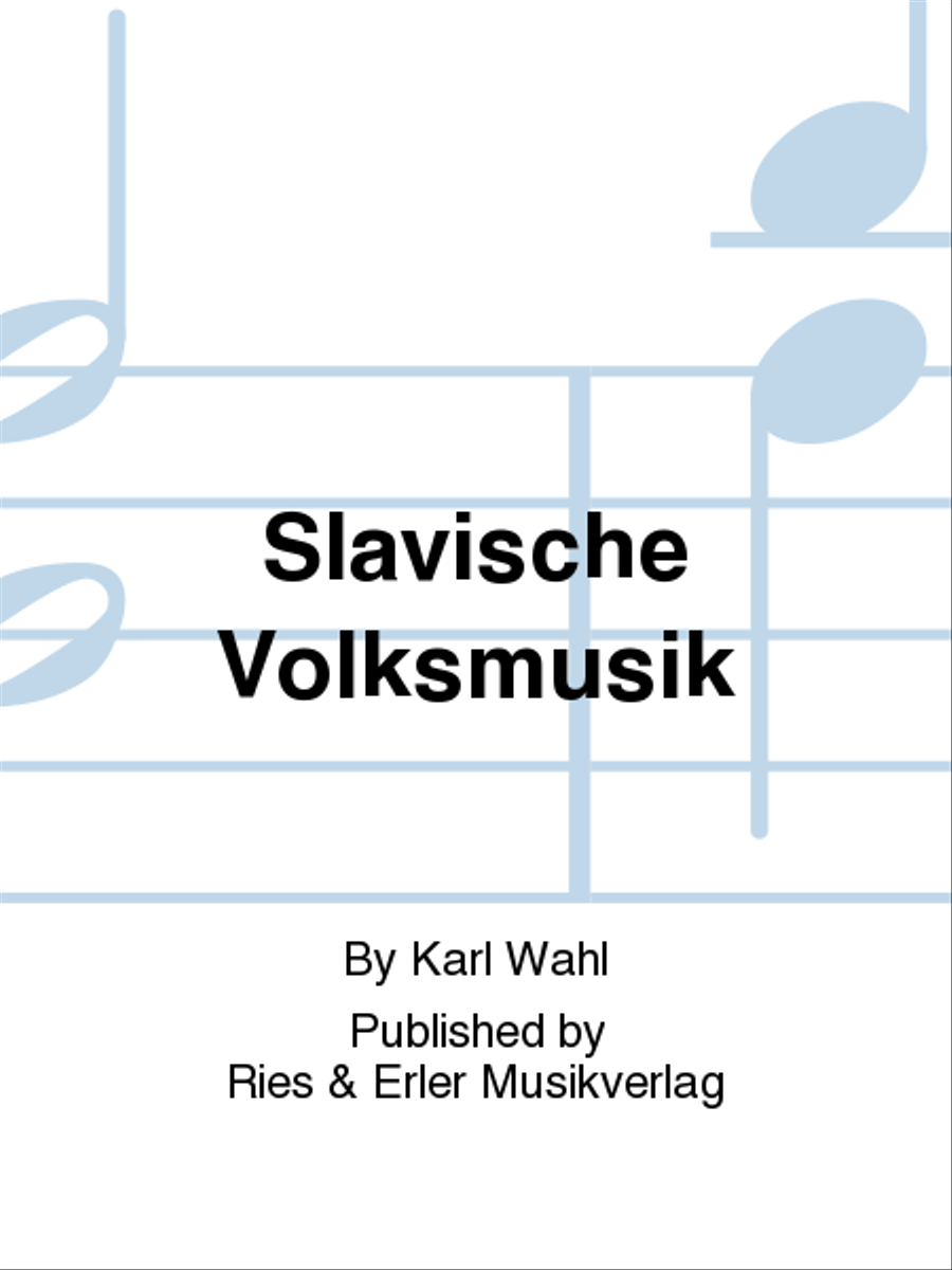 Slavische Volksmusik Mandolin Orchestra scores gallery preview page 1