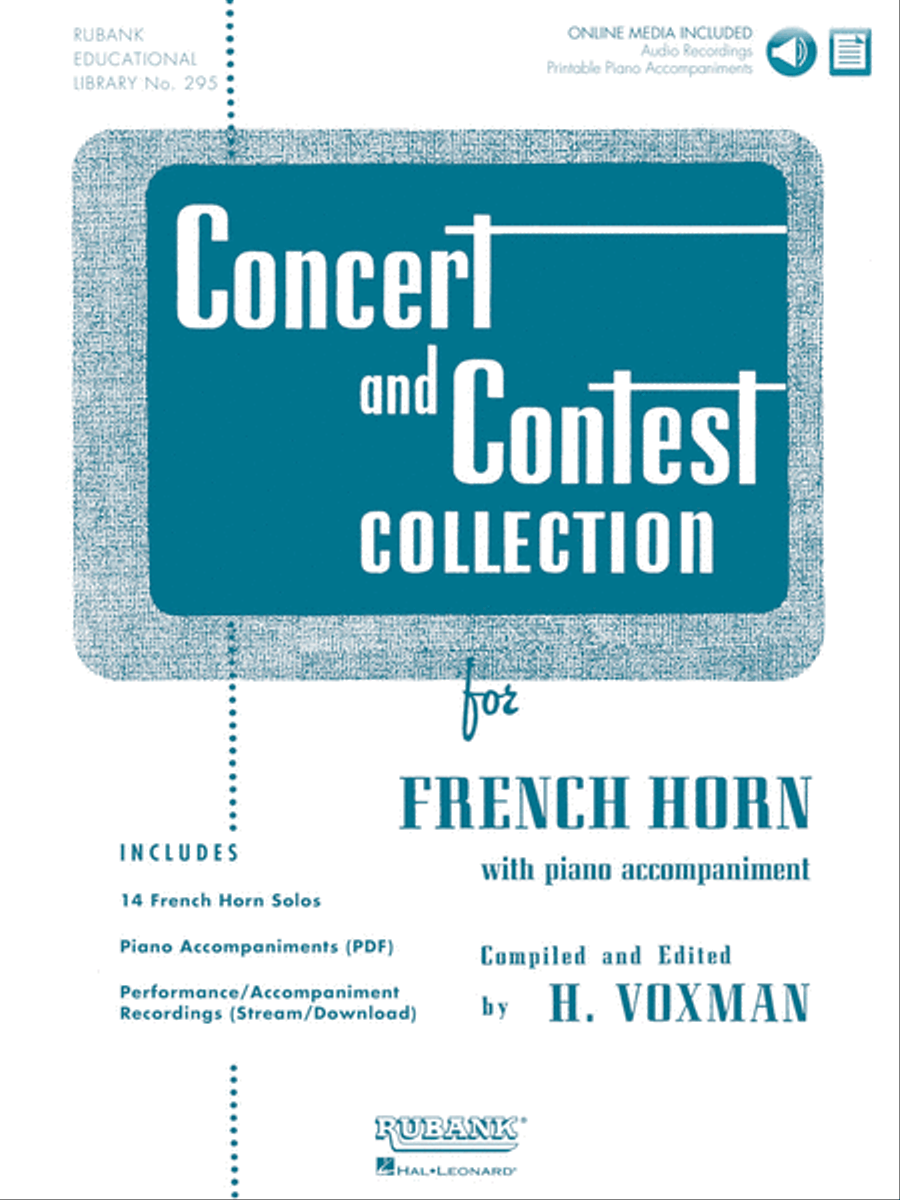 Concert and Contest Collection for French Horn