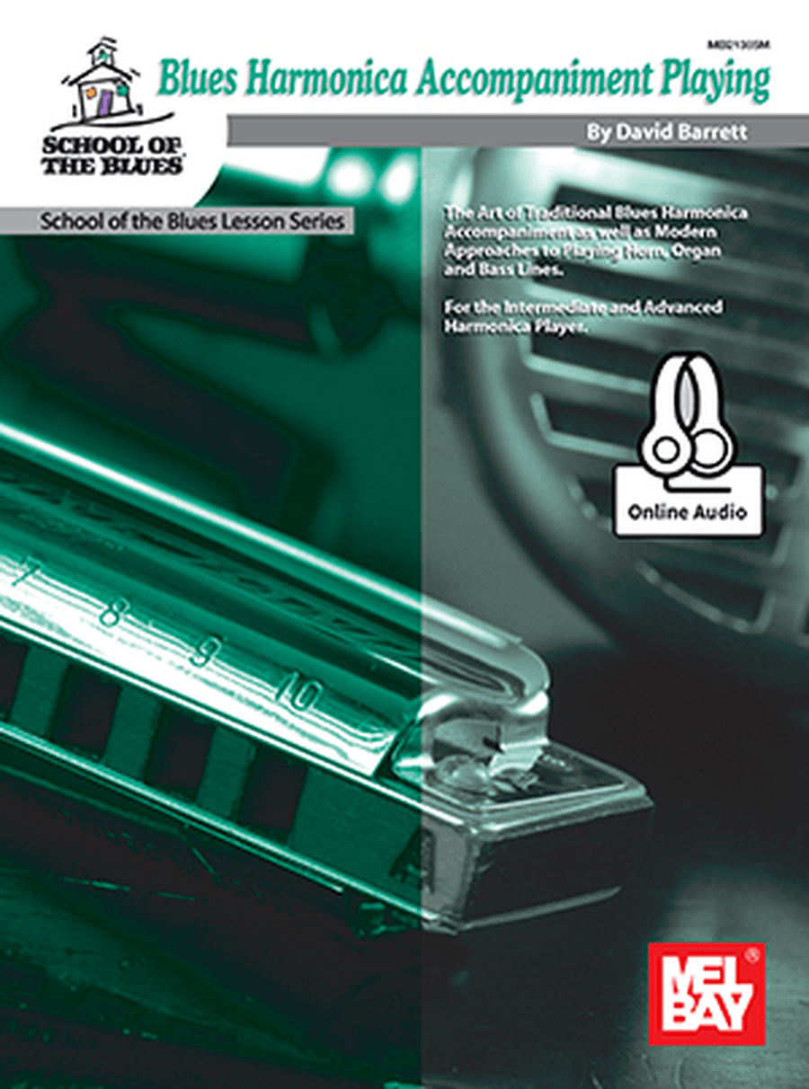 Blues Harmonica Accompaniment Playing Harmonica scores gallery preview page 1
