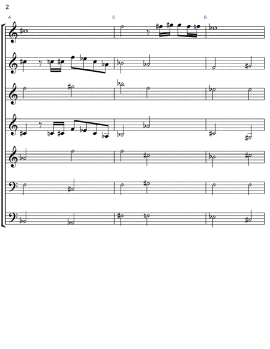 Unity Chamber Orchestra scores gallery preview page 2