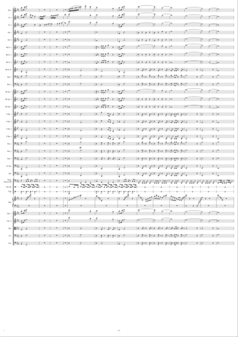 Nevada Desert Full Orchestra scores gallery preview page 4