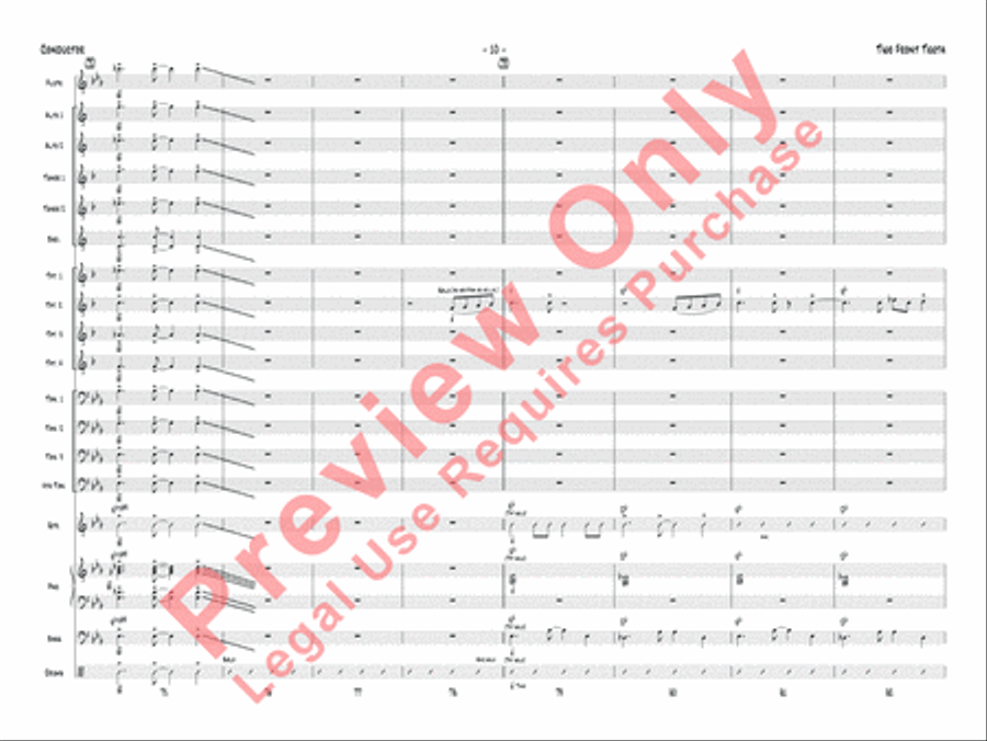 Two Front Teeth Jazz Ensemble scores gallery preview page 13