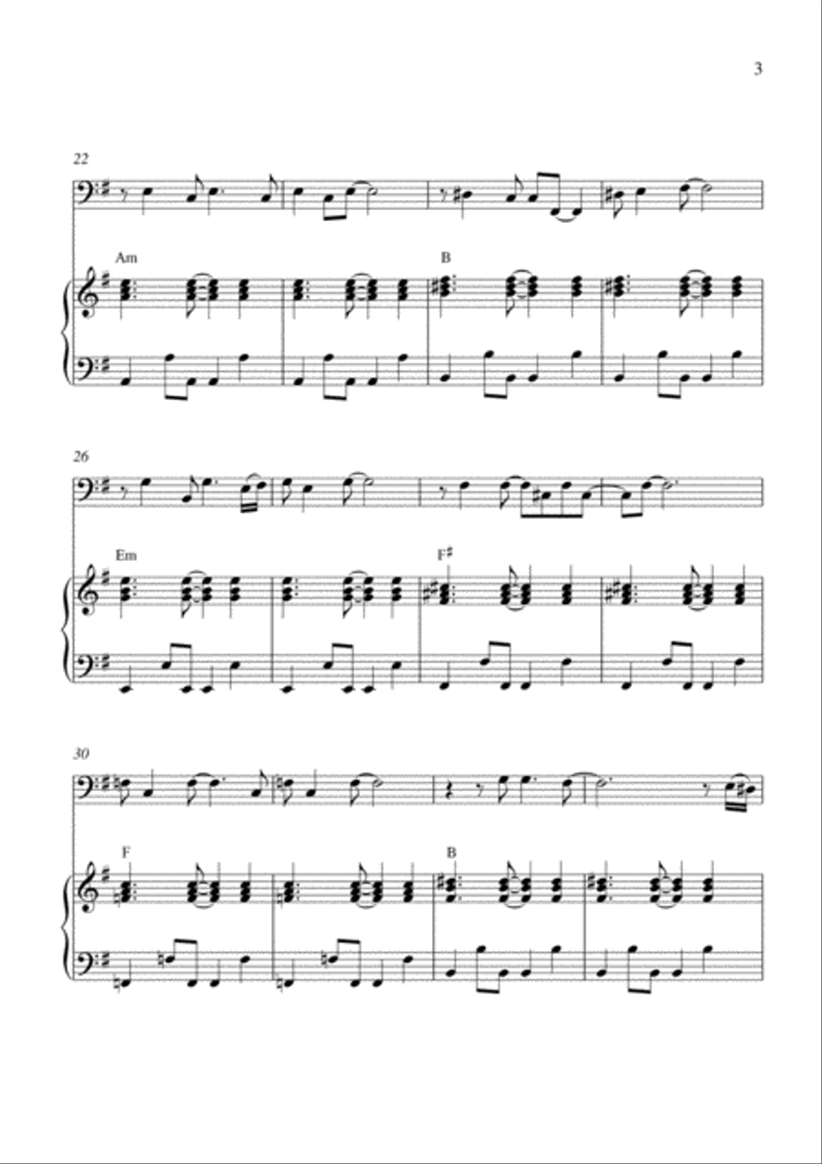 Friends Never Say Goodbye from THE ROAD TO EL DORADO Bassoon scores gallery preview page 3