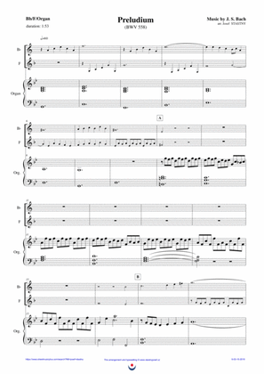 Preludium (Bach, BWV 558)