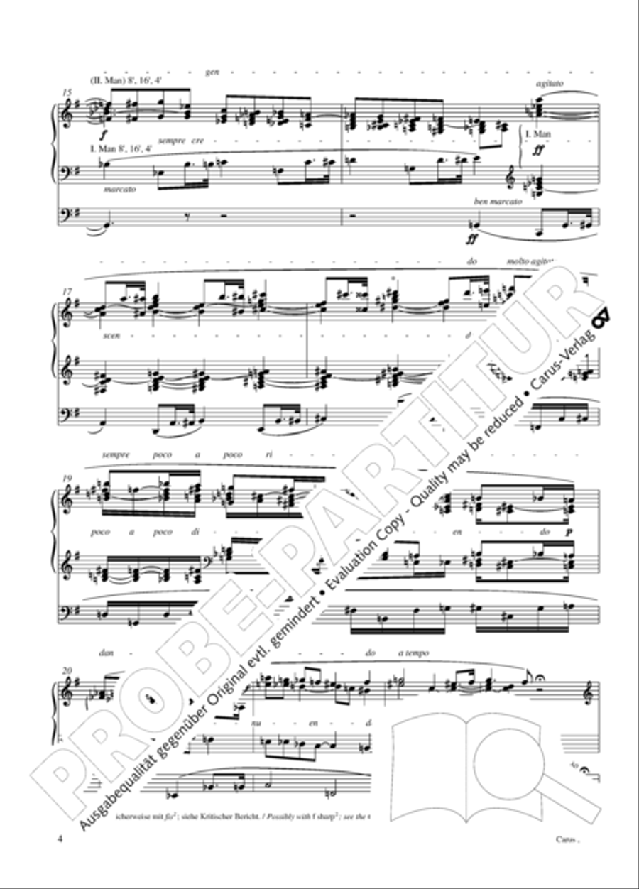 12 Stucke, Op. 59 Heft 2 Organ Solo scores gallery preview page 4