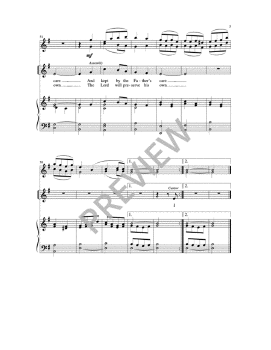 I Lift My Eyes I Lift My Eyes Choir scores gallery preview page 6