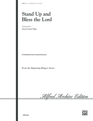 Book cover for Stand Up and Bless the Lord