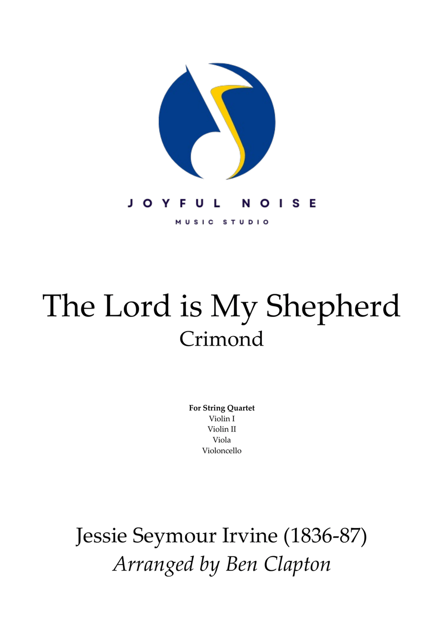 The Lord is My Shepherd (Crimond) String Quartet scores gallery preview page 1