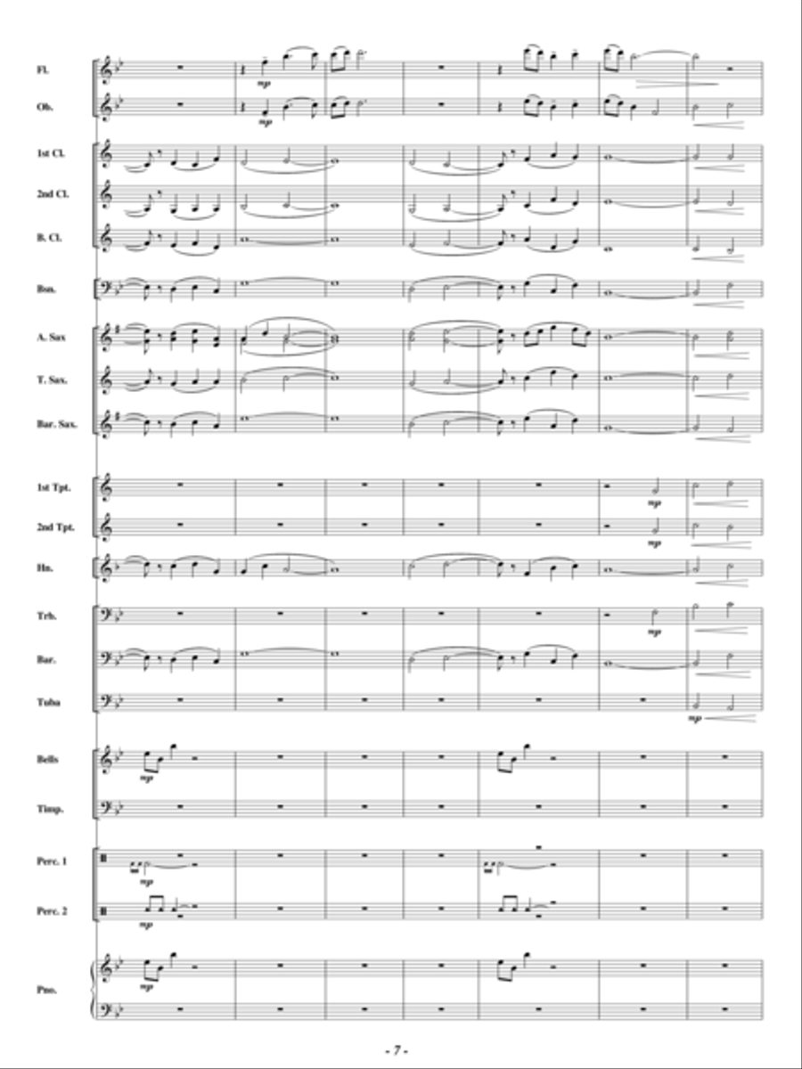 Sol Invictus Concert Band scores gallery preview page 6