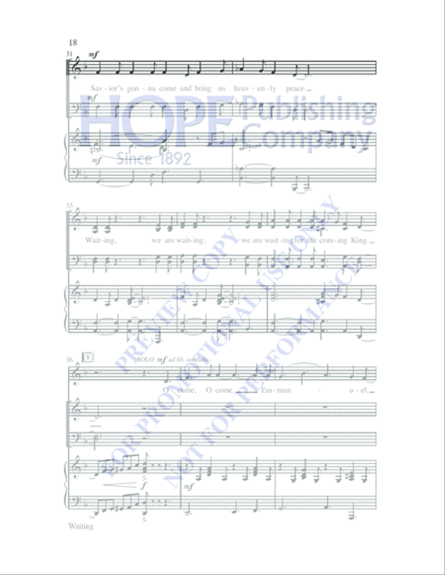 Joy! 4-Part scores gallery preview page 21