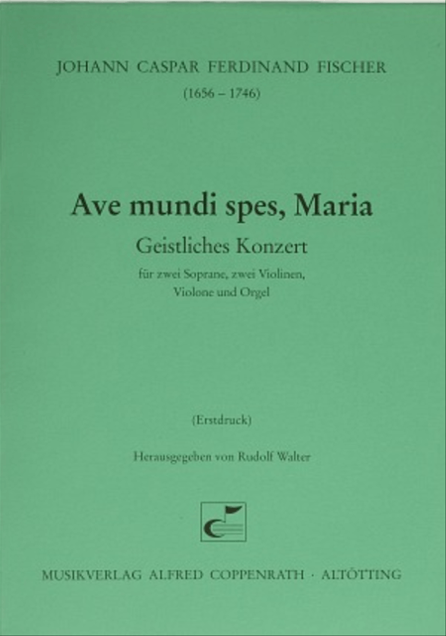 Ave mundi spes, Maria Violin scores gallery preview page 1