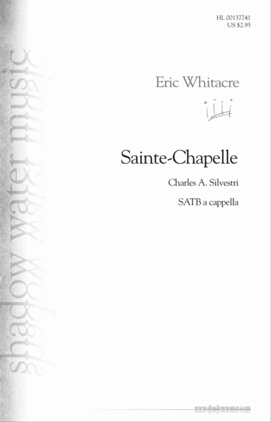 Sainte-Chapelle SSATB scores gallery preview page 1