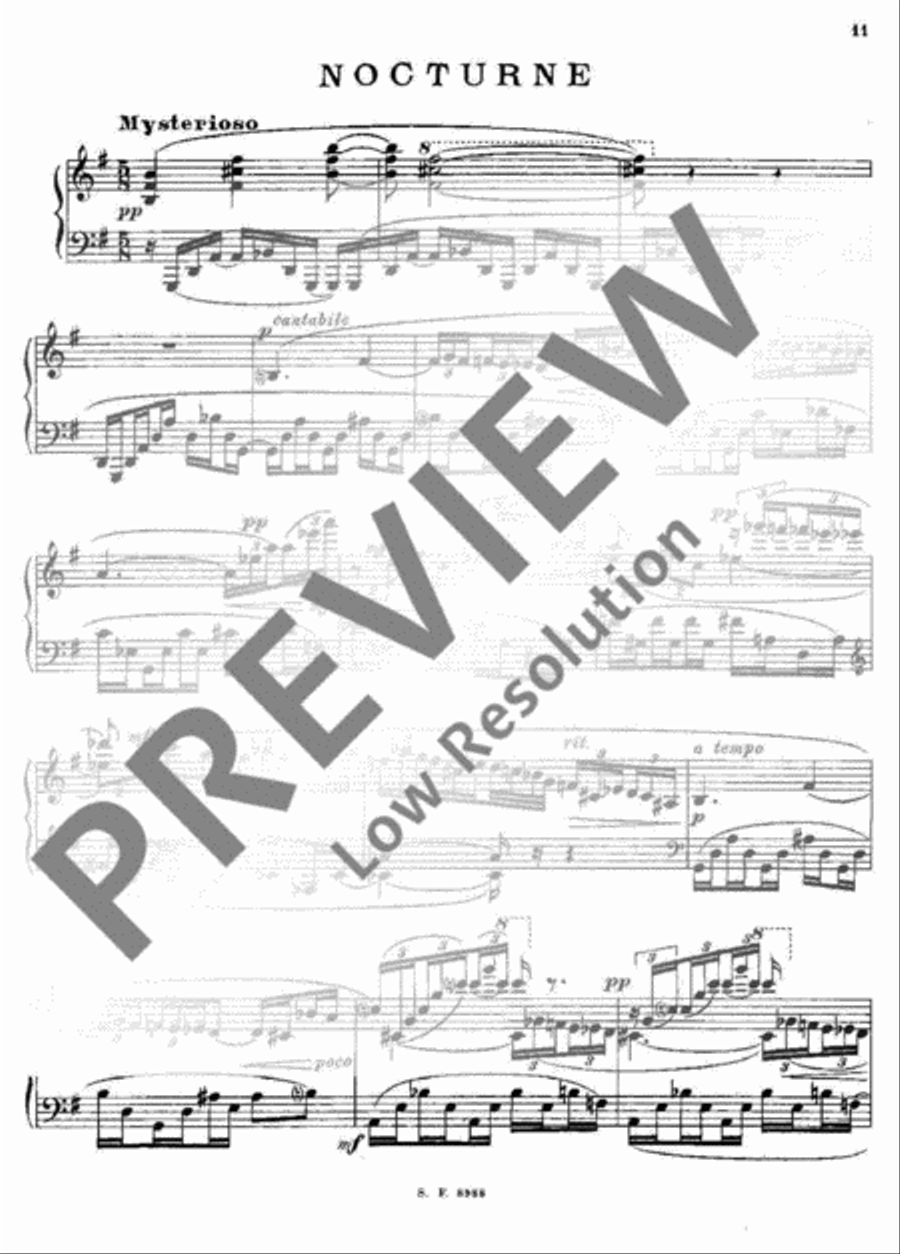 Grande Suite Piano Solo scores gallery preview page 12