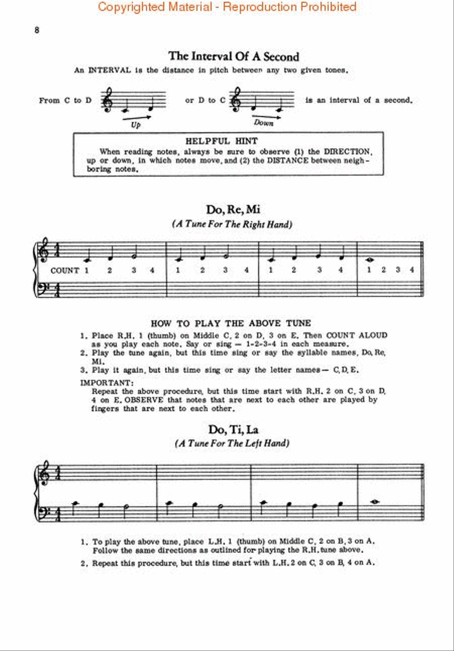 Mark Nevin - Piano for Adults Book 1 Piano Method scores gallery preview page 3