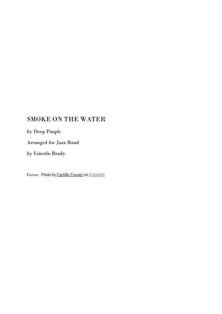 Smoke On The Water Smoke On The Water Jazz Ensemble scores gallery preview page 2