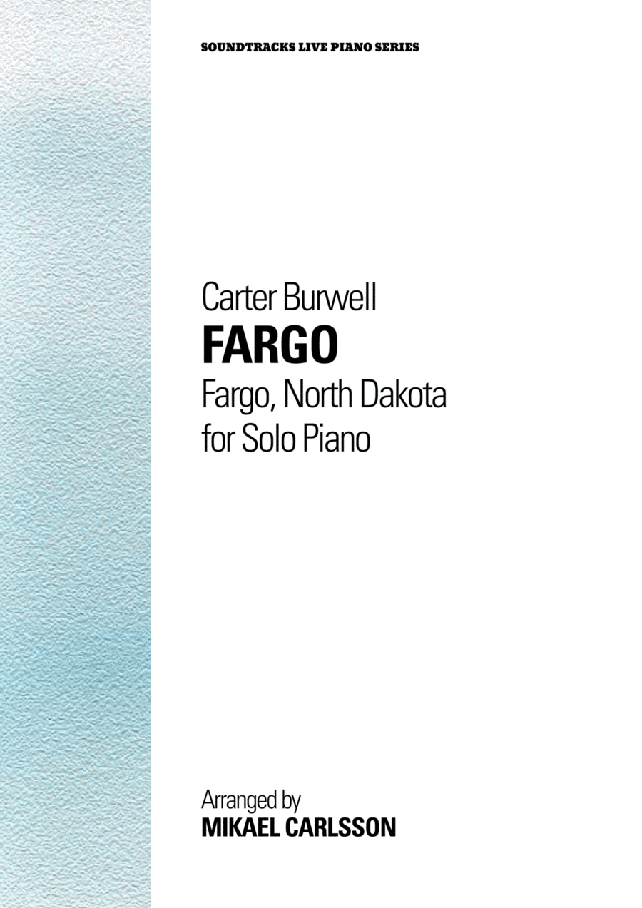Fargo, North Dakota Piano Solo scores gallery preview page 1