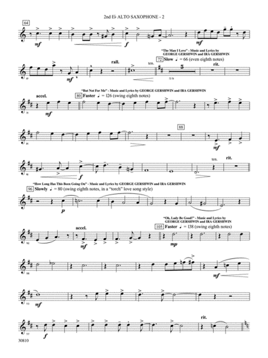 A Tribute to Gershwin: 2nd E-flat Alto Saxophone