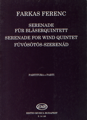 Book cover for Serenade für Bläserquintett