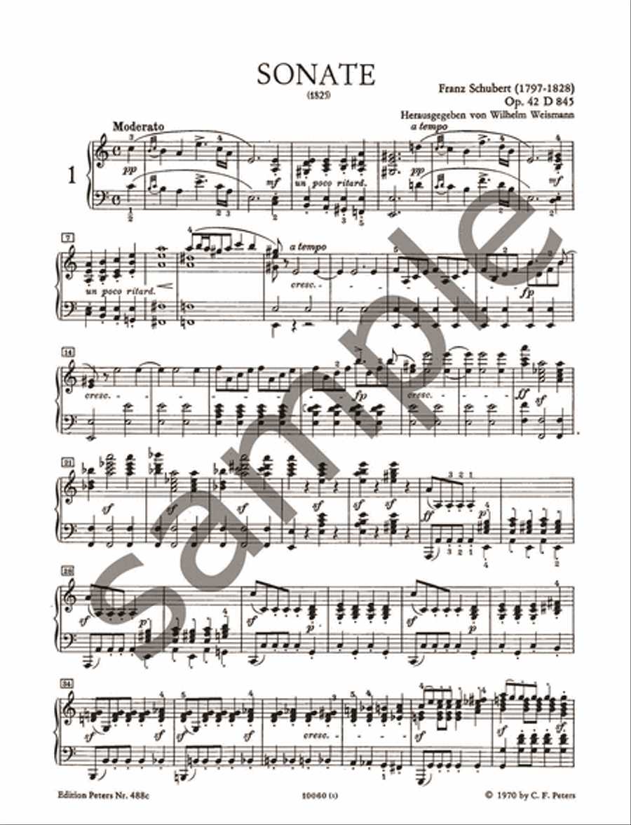 Piano Sonatas Piano scores gallery preview page 4