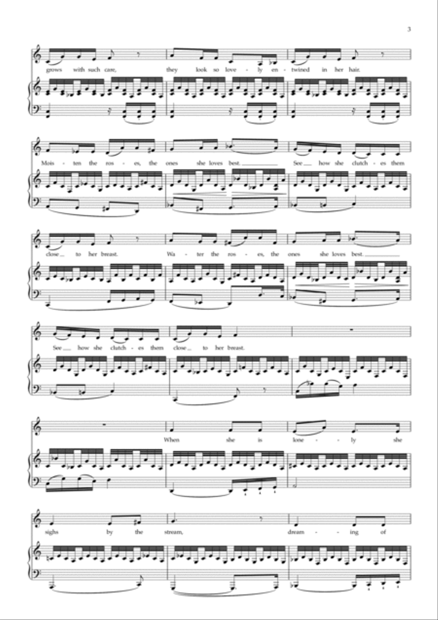 Schubert Schwanengesang (Swan Song) translated J. Sams (low voice) Low Voice scores gallery preview page 4