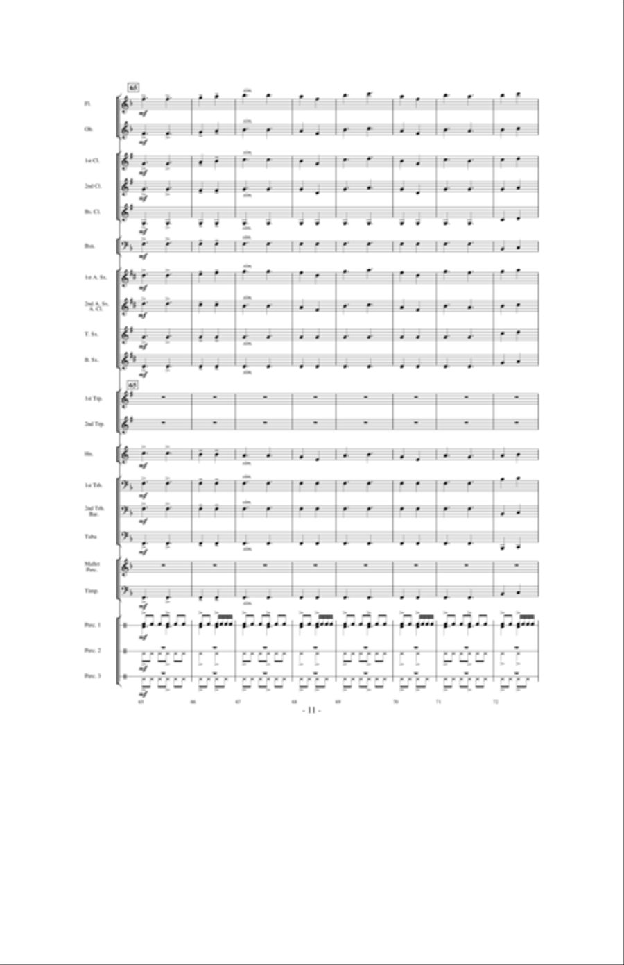 Velocity Concert Band scores gallery preview page 10