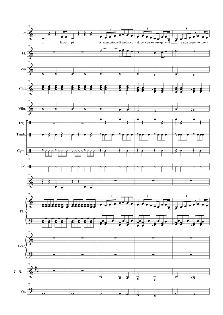 Isola Di Wight Isola Di Wight Large Ensemble scores gallery preview page 3