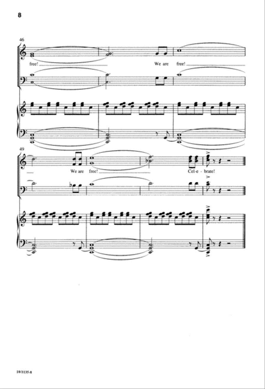 Celebrate the Coming of the Lord 3-Part scores gallery preview page 8