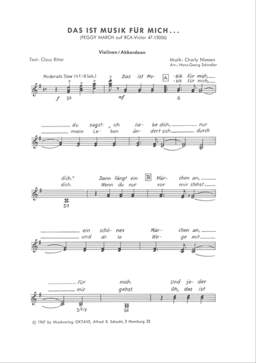 Das ist Musik fur Mich Das ist Musik fur Mich Orchestra scores gallery preview page 5