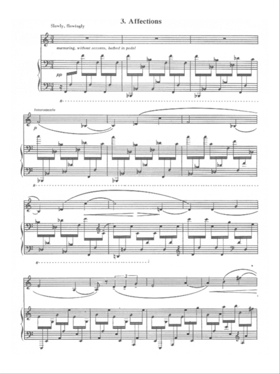 Conversations for Clarinet and Piano Clarinet Solo scores gallery preview page 4