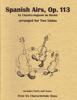Book cover for Spanish Airs, Op. 113