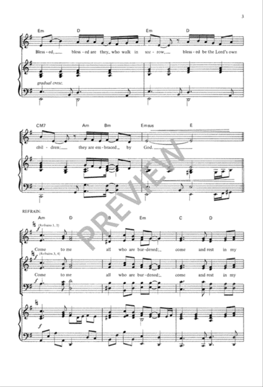 The People of God The People of God 4-Part scores gallery preview page 4