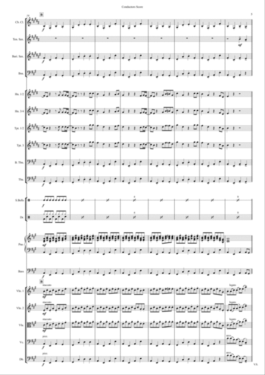 Merry Christmas Everyone Merry Christmas Everyone Full Orchestra scores gallery preview page 5