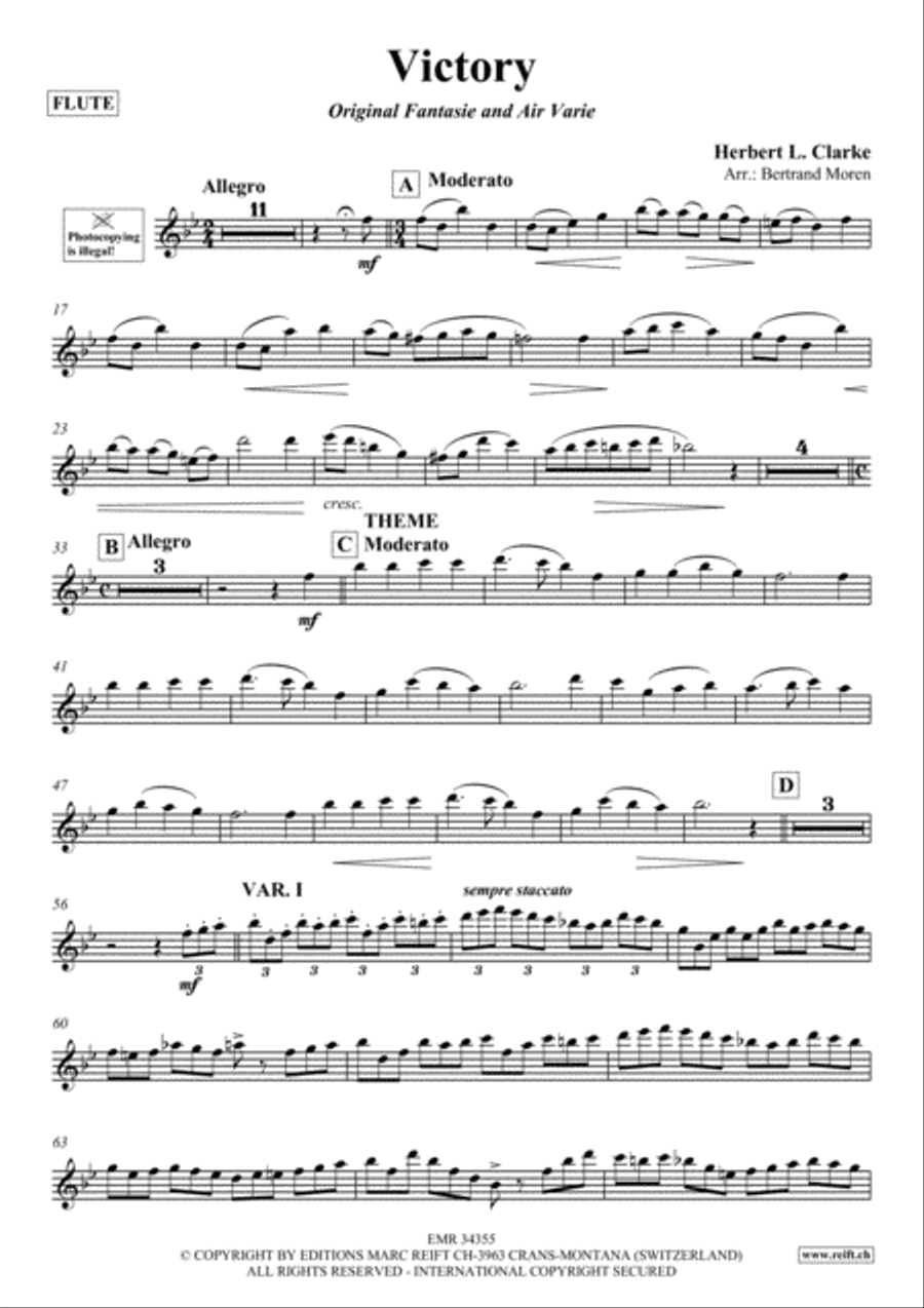 Victory Flute Solo scores gallery preview page 2
