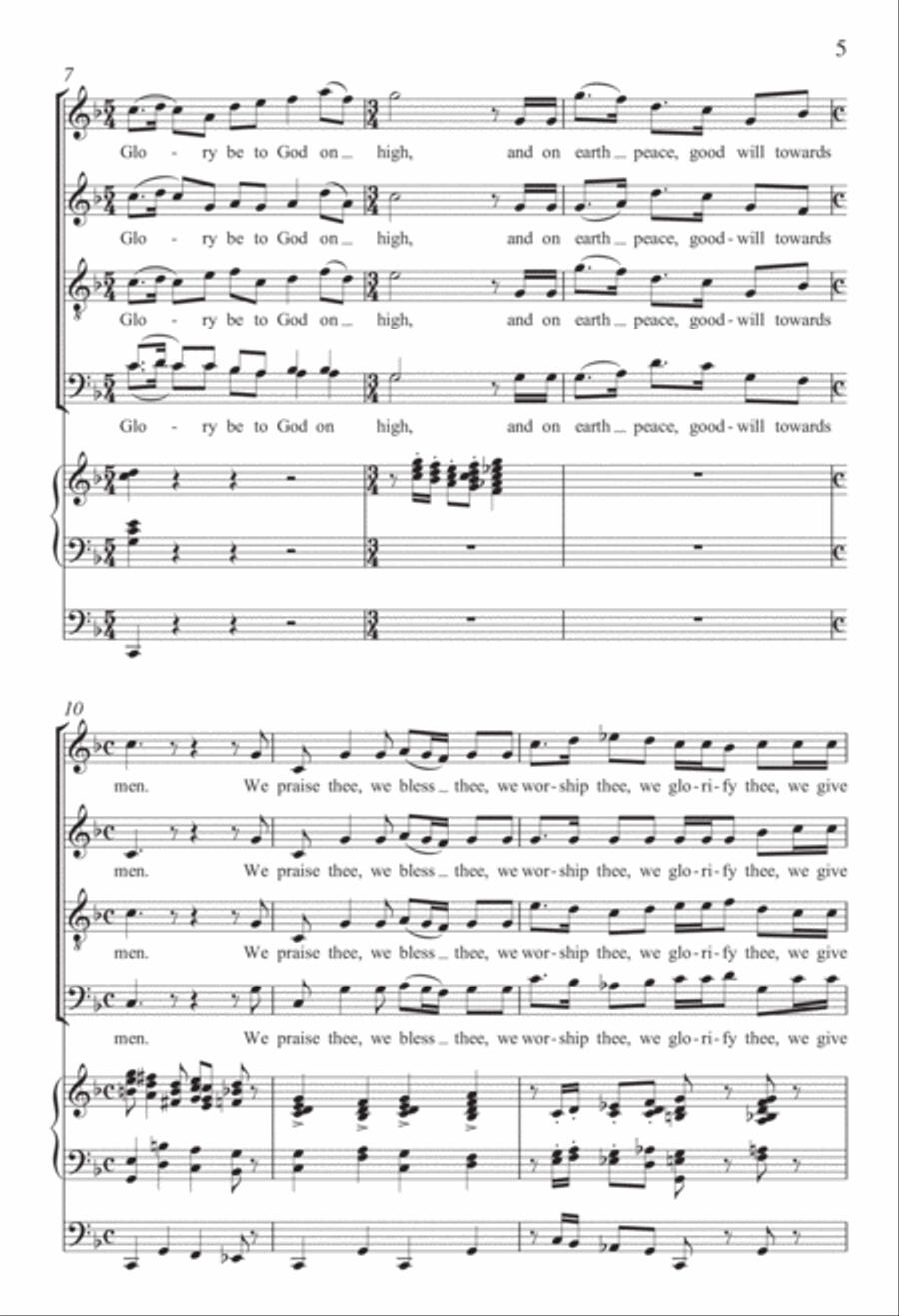 Mass of the Resurrection Mass of the Resurrection 4-Part scores gallery preview page 5