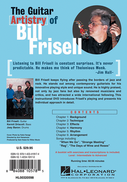 The Guitar Artistry of Bill Frisell