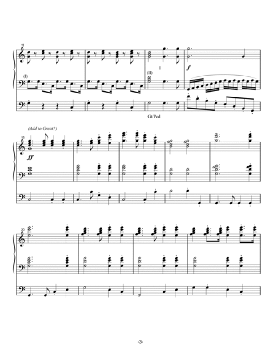 Triumph-Marsch from 