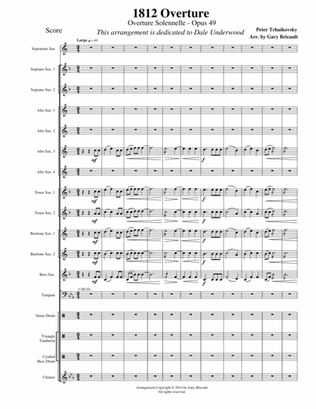 1812 Overture (Overture Solennelle) - Opus 49