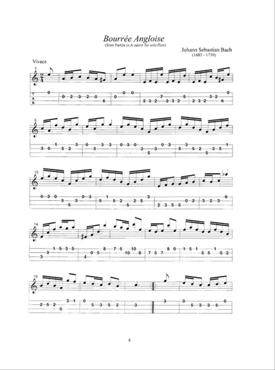 J. S. Bach for Mandolin J. S. Bach for Mandolin Mandolin scores gallery preview page 5