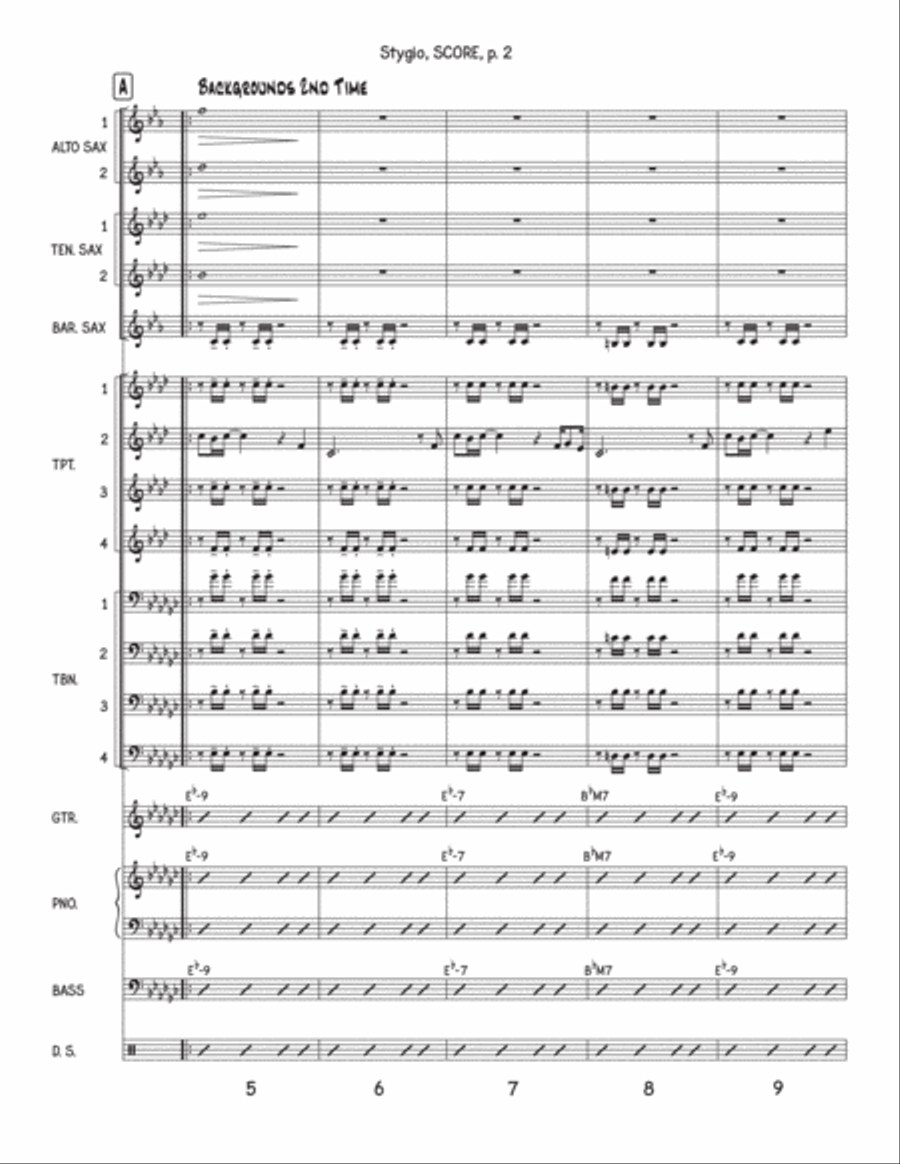 Stygio Jazz Ensemble scores gallery preview page 2