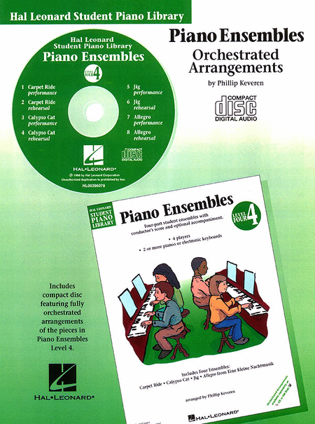Piano Ensembles - Level 4 - CD