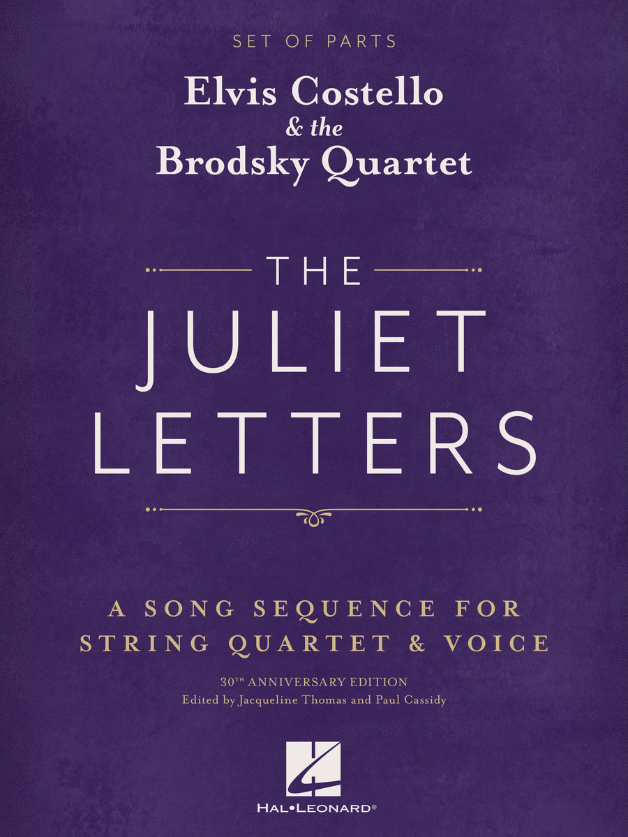 Elvis Costello & the Brodsky Quartet – The Juliet Letters String Quartet scores gallery preview page 1