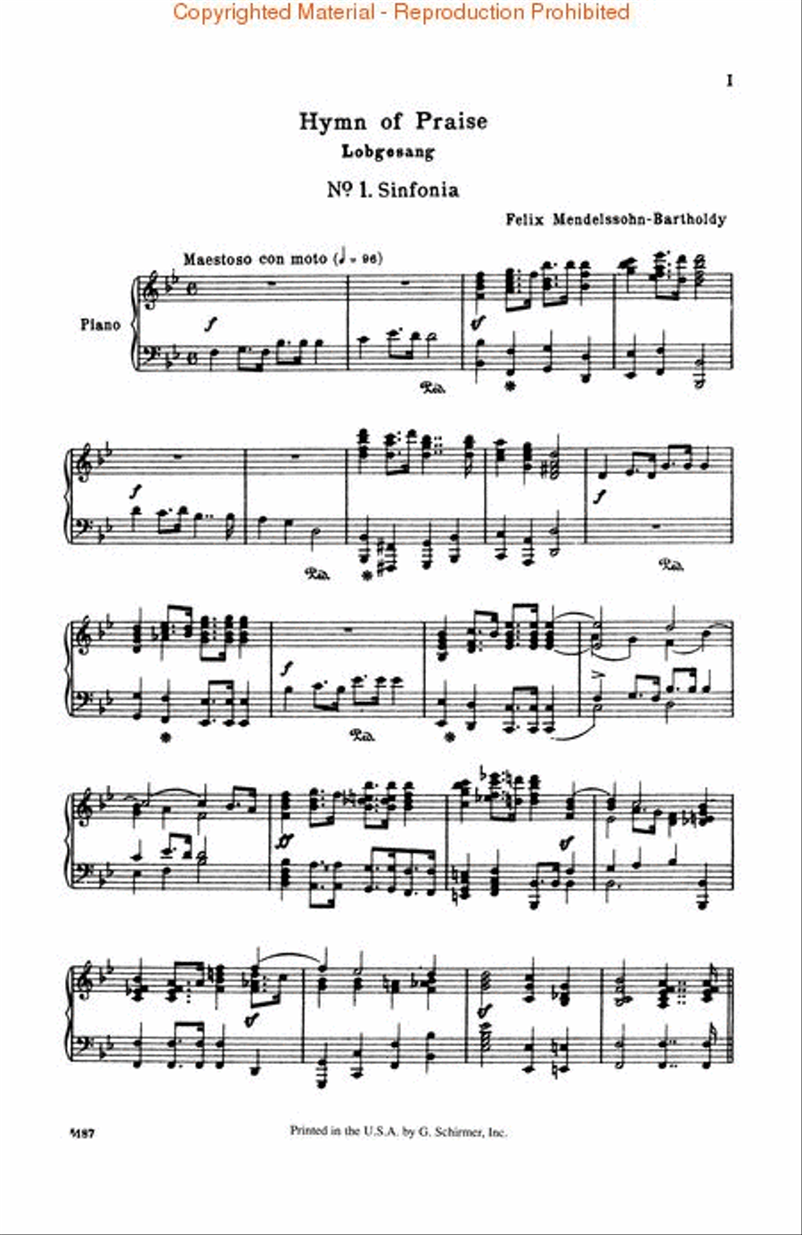 Hymn of Praise 4-Part scores gallery preview page 2