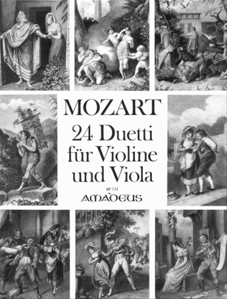 24 Duets 24 Duets Viola scores gallery preview page 1
