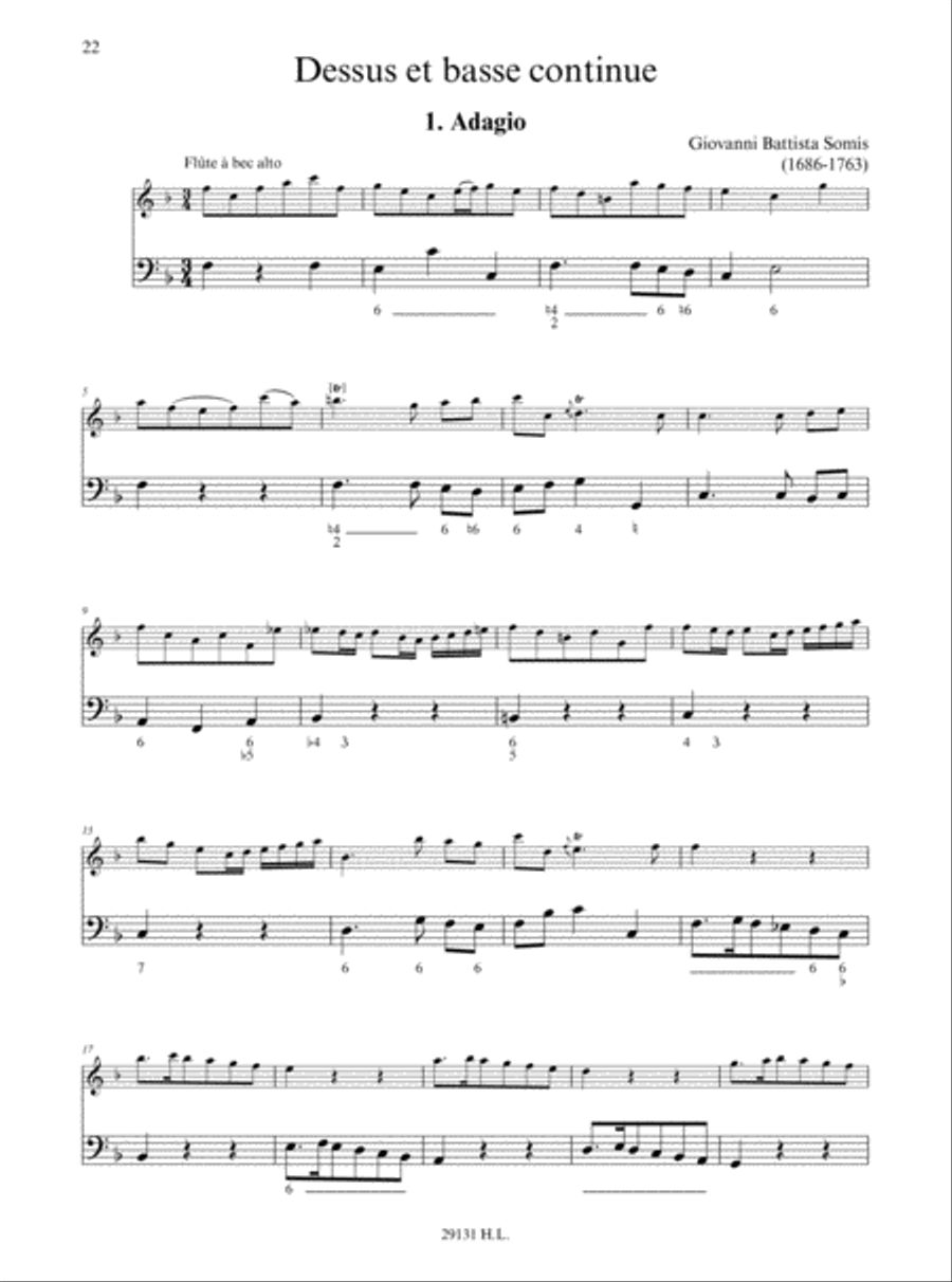 Duos pour flute et clavier Flute scores gallery preview page 8