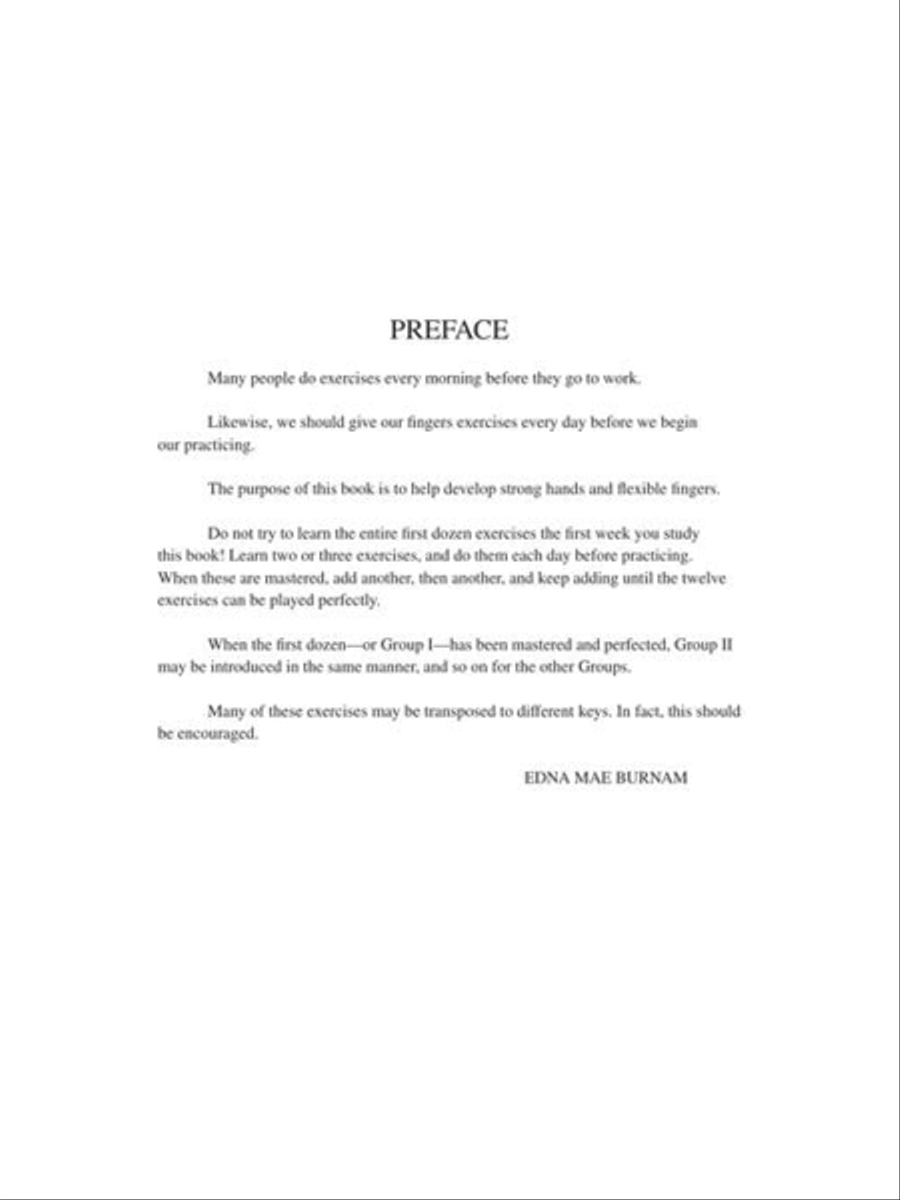 A Dozen a Day Preparatory Book – Book/Audio Piano Method scores gallery preview page 3